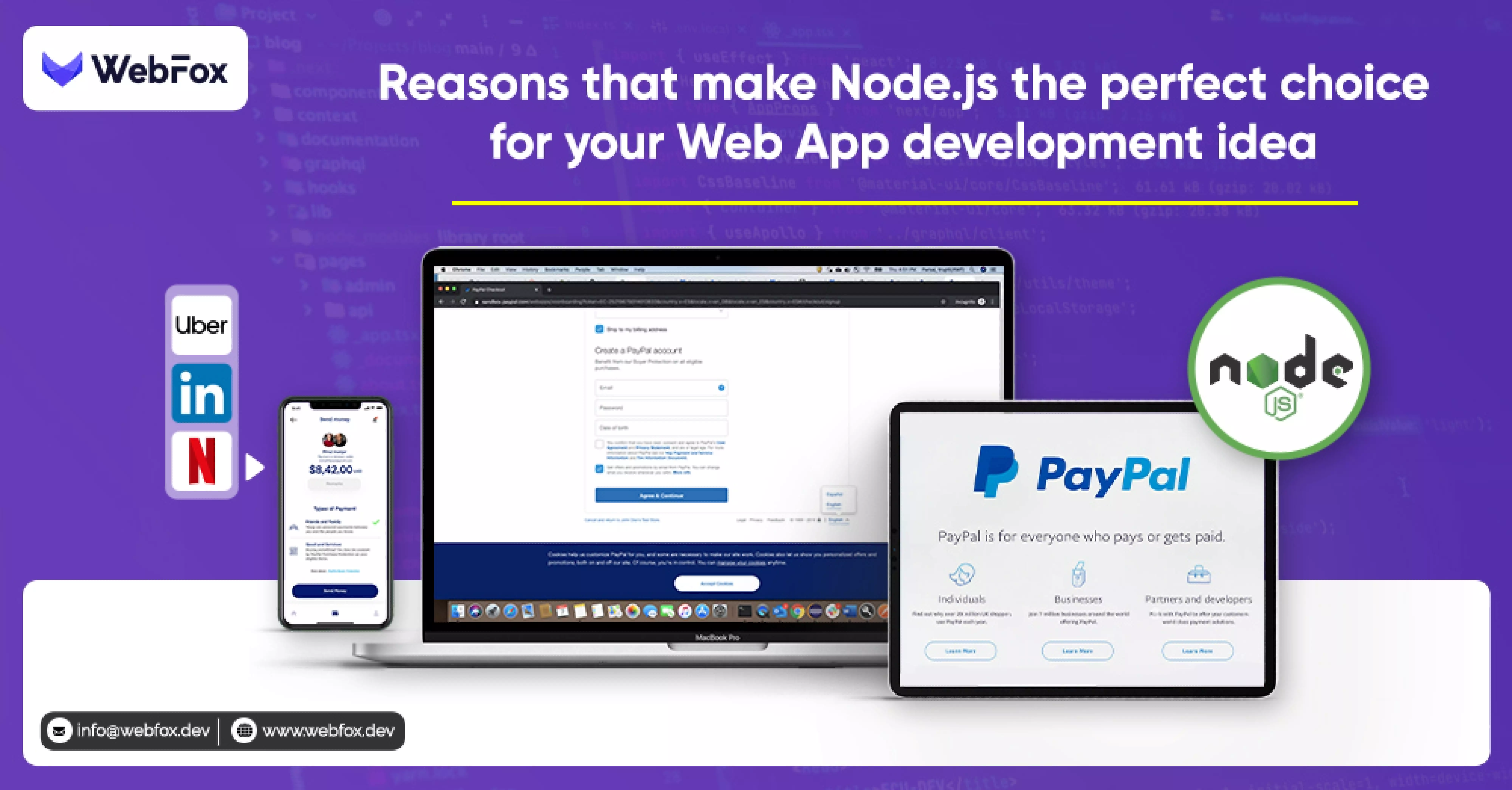 Why Choose Node.js For Your Next Web Application Development Project
